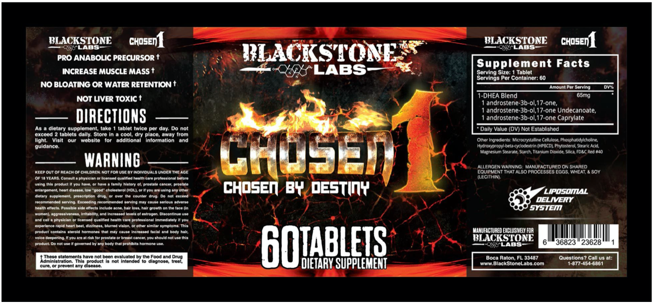 Blackstone Labs: Chosen1 30 Tablets