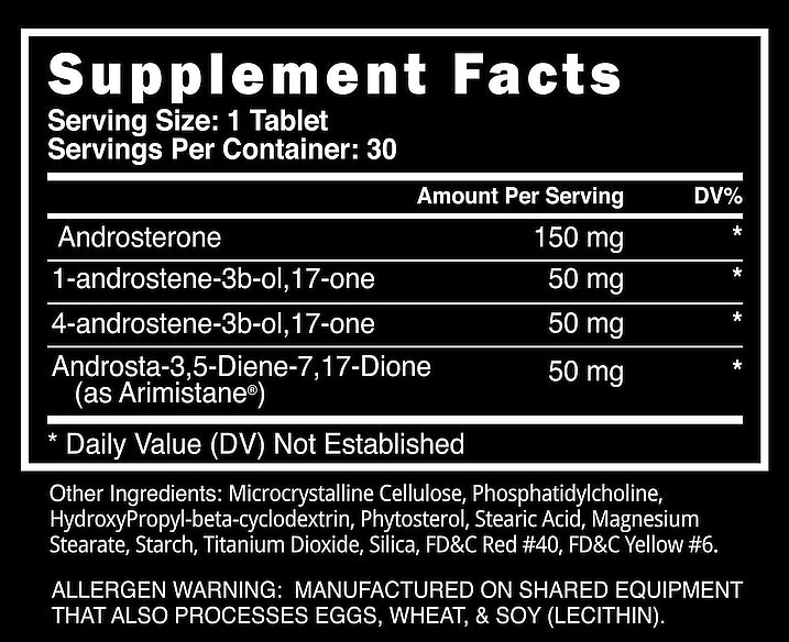 Blackstone Labs: Metha-Quad Extreme 30 Tablets