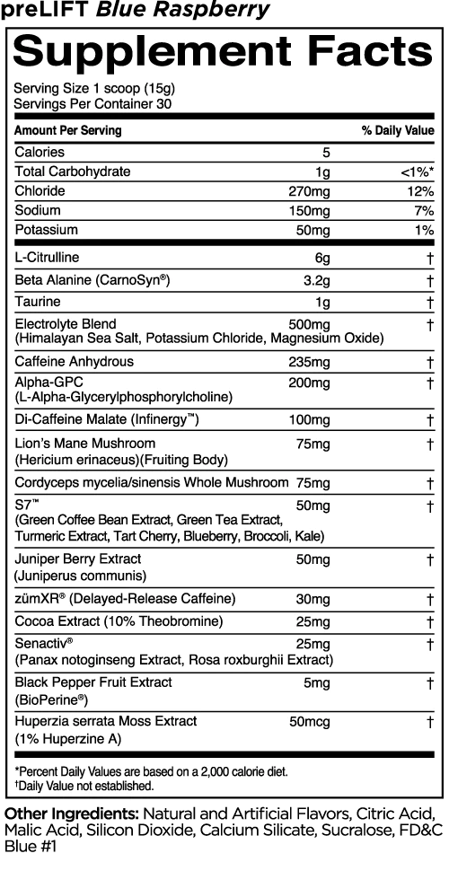 Rule 1: PreLift Pre-Workout