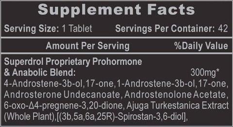 Hi-Tech: Superdrol 42 Tablets